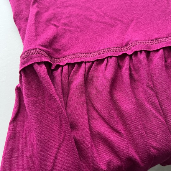 NYLA Women's Rayon Spandex Peplum Magenta Blouse, Size M - Picture 9 of 13